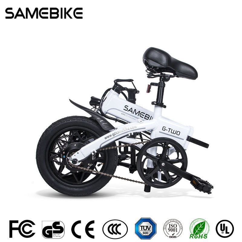 Samebike electric folding discount bike